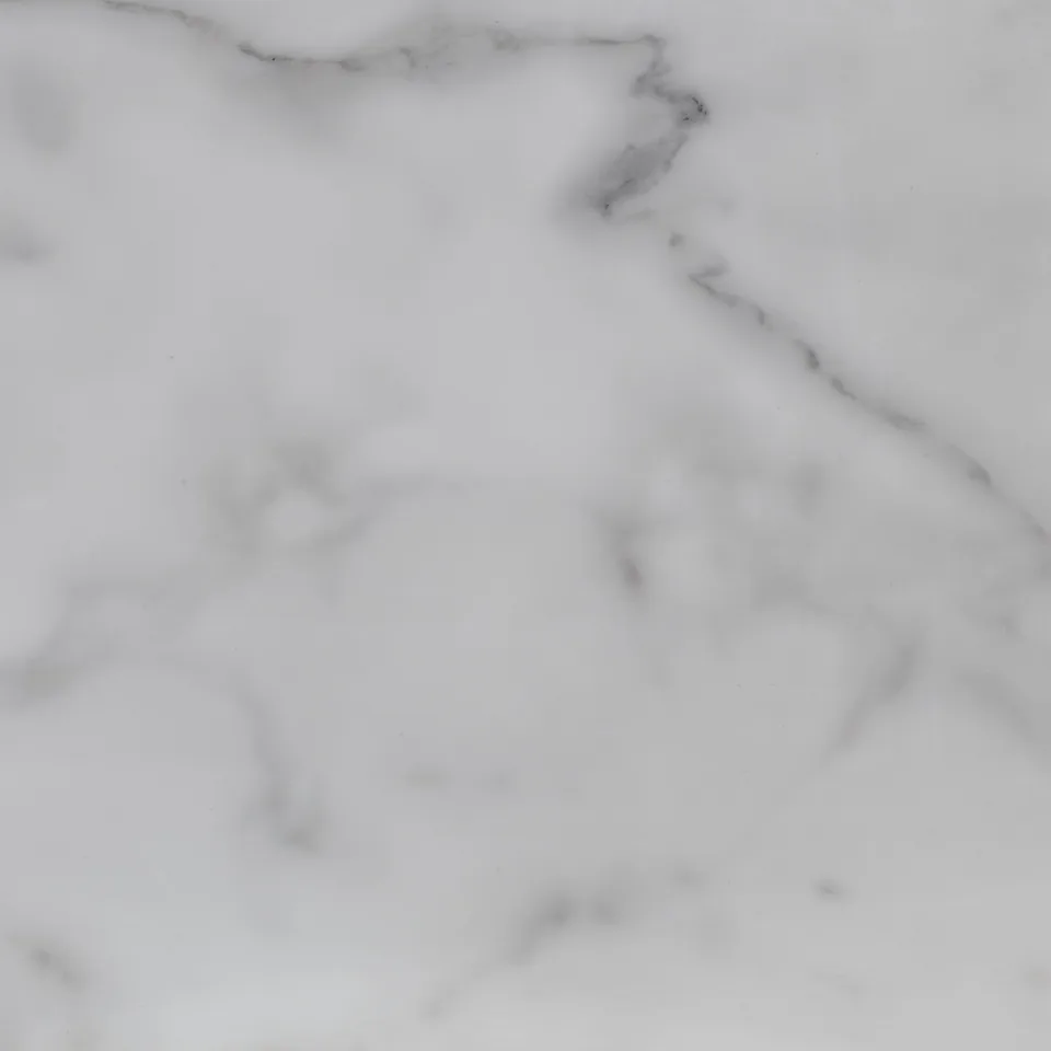 Large sample of the Calacatta Marble Gloss 3460 marble inspired kitchen worktop finish
