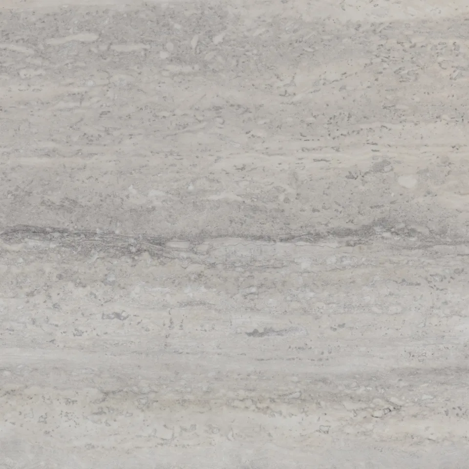Large sample of the Travertine Silver Honed 3458 stone inspired kitchen worktop finish