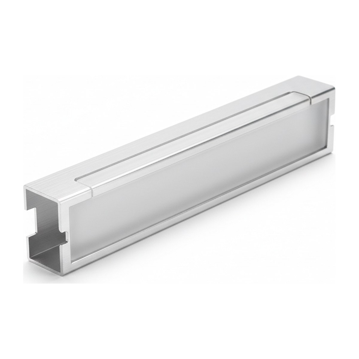 Alum.. Recesser Extrusion With Difuser 1m (LHS3601)