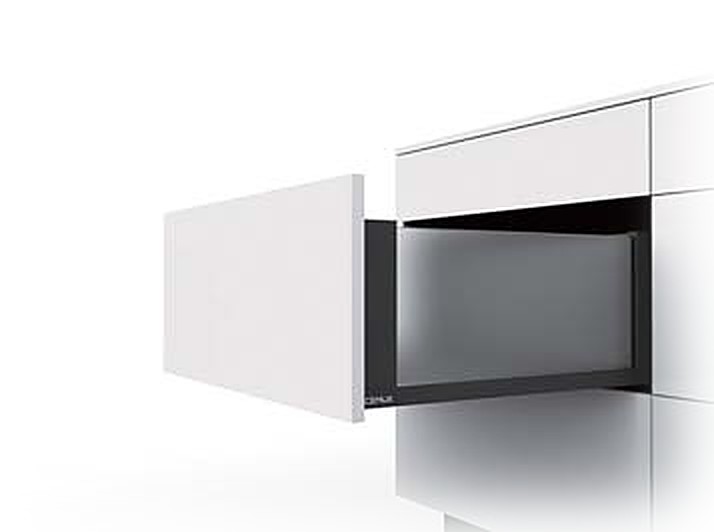 Cemux H box high drawer H199 with frosted glass side wall