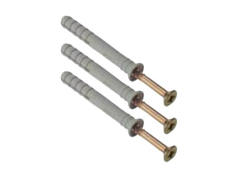 Three nylon hammer-in frame fixings