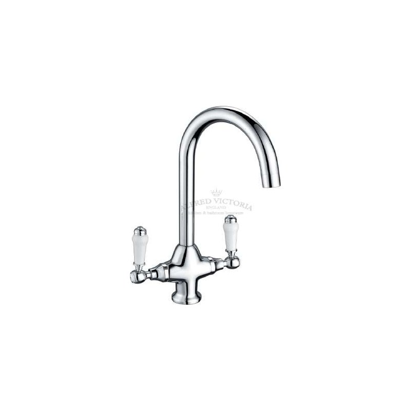 Alfred Victoria Nassau W76 kitchen tap in chrome
