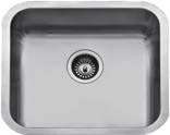 Nero Artemis XL 662 single bowl undermount kitchen sink, item ARTEMISXL662UNDERMOUNTEDSINK