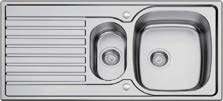 Nero Athena 948 1.5 bowl 1.5 bowl inset kitchen sink, item ATHENA9481.5BOWLSINK