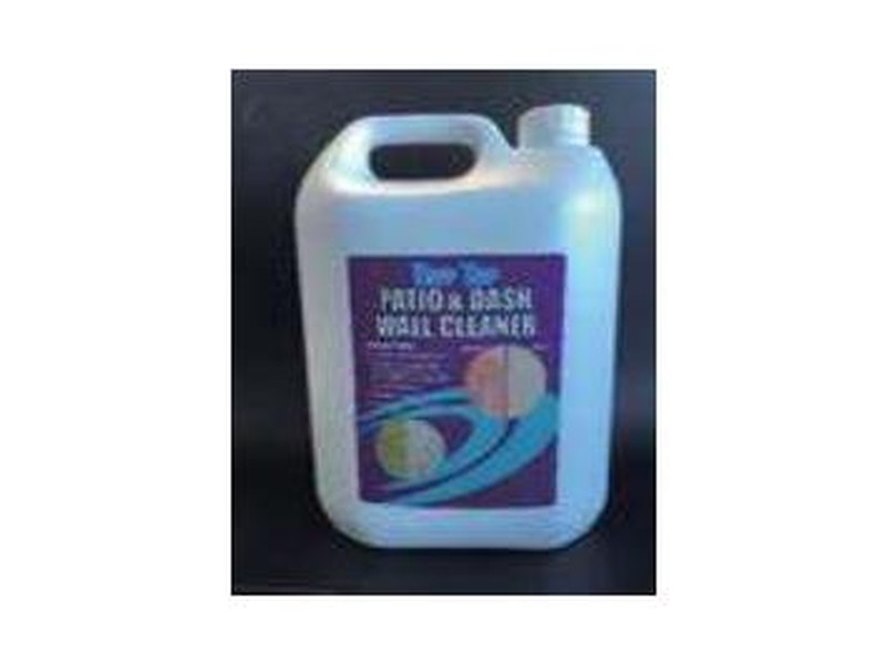 Patio and dash cleaner container