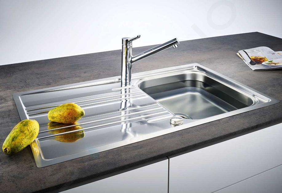 Franke Smart single bowl stainless steel sink