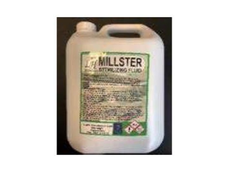 Millster sterilising fluid container