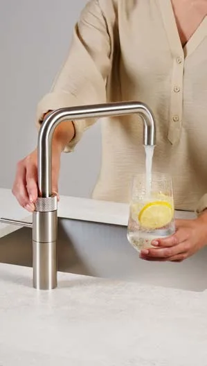 Quooker tap used for sparkling water